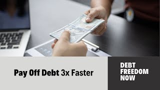 The Secret to Paying Off Debt 3x Faster [upl. by Parsaye113]