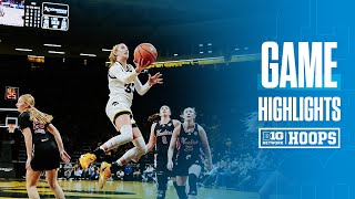 N Illinois at Iowa  Highlights  Big Ten Womens Basketball  11062024 [upl. by Issej]