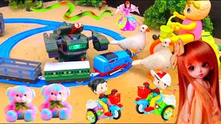 cartoon wala train gadi  truck bus train jcb airplane  toy helicopter ka video 🚁 anokha star [upl. by Hanas195]