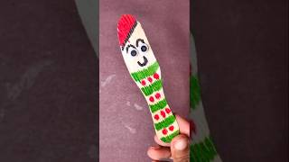 Easy Boy Craft from spoon New Creative Craft ideas for kids boy trending diy shorts video art [upl. by Ynehteb]