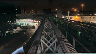 Riding the Birmingham Airport AirLink Monorail 12124 [upl. by Volnay]