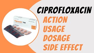 Ciprofloxacin Drug  what is the use of ciprofloxacin  Dosage  Side Effects amp Brands [upl. by Rosemari]