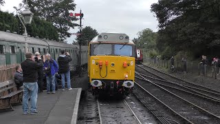 Behind 50033 at the SVR Autumn Diesel Gala 2019 [upl. by Judenberg659]