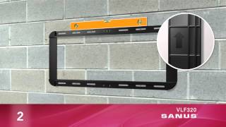 How to Install Your SANUS VLF320 TV Mount [upl. by Urial]