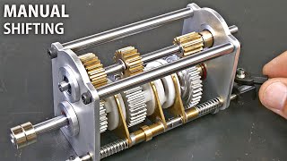 Making a 3 Speed MANUAL Gearbox For RC Cars [upl. by Kamp819]