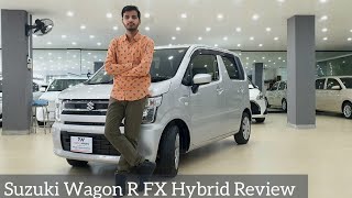 Suzuki Wagon R Hybrid FX Detail Review  Specs amp Price [upl. by Imogen863]