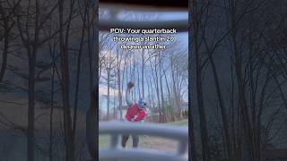 My highschool QB LOVED TO DO THIS🤣🔥footballshorts youtubeshorts americanfootball football [upl. by Zeba362]