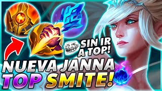 🤮¡EL FIN de LEAGUE OF LEGENDS HA LLEGADO La NUEVA ESTRATEGIA de JANNA TOP SMITE da ASCO [upl. by Acinaj76]