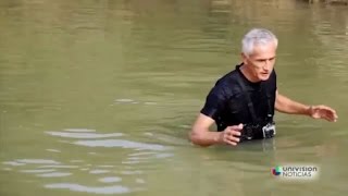 Ponte al Día Jorge Ramos explica por que nadó el Río Bravo [upl. by Jemmie]