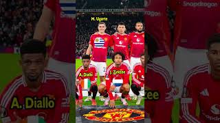 Manchester United Squad 202425  Nations 🌎 manchesterunited shorts football [upl. by Acimehs]