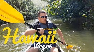 VLOG 06  EN CANOË SUR LA WAILUA RIVER  Kauai  Hawaii [upl. by Yrtnej355]