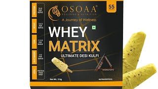 European Tri blend Whey matrix protein  wheyisolatehydrolysed  desi kulfi flavour [upl. by Ennairol]