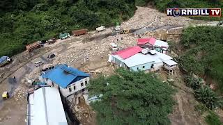 A BIRD’S EYE VIEW OF THE PHERIMA LANDSLIDE [upl. by Farny]