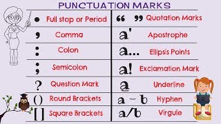 What Are the 14 Punctuation Marks in English Grammar [upl. by Pirri]