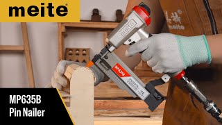 Meite Pin Nailer—MP635B [upl. by Llertrac]