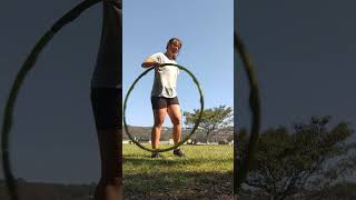 Hoola Hoop at Balmoral Beach dance chill hoolahoop beach [upl. by Stacia396]