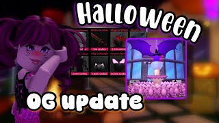 Halloween Update is out  Old Royale High lobbies [upl. by Arremat]