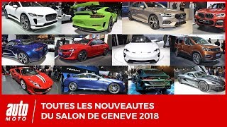 Salon de Genève 2018 EMISSION  les 20 nouveautés majeures de la 88e édition [upl. by Karry88]