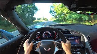 This Procharged C7 Z06 is Perfectly Insane  POV Impressions Binaural Audio [upl. by Allemahs]