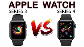 Apple Watch Series 3 vs Series 4 Comparison [upl. by Rebmyt]