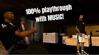 GTA San Andreas 100 With MUSIC amp extra tasks Part 1 [upl. by Akeme]