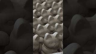 Crafting the Lucky CatⅡ The Art of Manekineko🐈 [upl. by Thrasher]