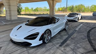 Mclaren 720s vs Mclaren 765LT [upl. by Akimas]