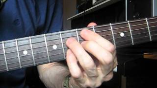 Clases de Guitarra  61  Rock amp Roll para Muñones Blues estilo SRV [upl. by Htepsle]