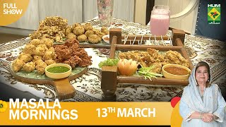 Masala Mornings  13 March 2023  Chatkhara Chicken Pakoray amp Chinese Bhajia  Shireen Anwar [upl. by Adnilym778]