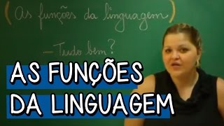 Quais são as funções da Linguagem  Resumo para o ENEM Português  Descomplica [upl. by Allimac]