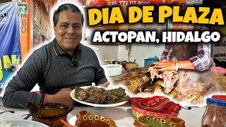 BARBACOA de BORREGO MERCADO y el DÍA de PLAZA en Actopan Hidalgo  Probé Mucha Comida 😳 [upl. by Eeruhs]