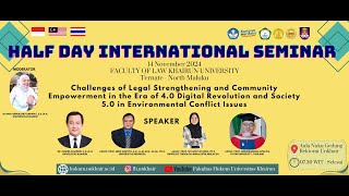 International Seminar Khairun University Faculty of Law Kamis 14 Nov 2024 [upl. by Prince672]