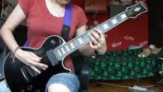 Trivium  Down From The Sky guitar cover by olka [upl. by Cynarra850]