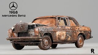 Full Restoration Classic 1968 Mercedes Benz E 220 [upl. by Ottie669]