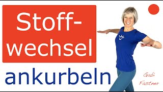 🌺25 min Stoffwechsel ankurbeln ca 200 Kcal verbrennen  ohne Geräte auch für Einsteiger [upl. by Gnivri]