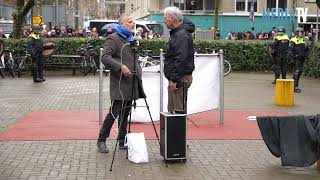 Pegida voorman Edwin Wagensveld demonstreert in Rotterdam [upl. by Bautista580]