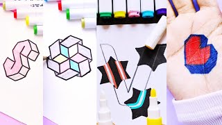 easy drawing for markers  easy drawing marker coloureasy drawing marker pen [upl. by Mamoun103]