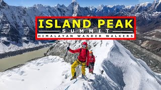 Island Peak Climbing  A complete visual guide for Island PeakImjatse Climbing [upl. by Imailiv]