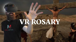 Pray the Sorrowful Mysteries of the Rosary in Virtual Reality  360 VR [upl. by Thaine896]