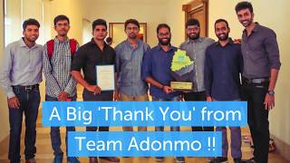 Most Promising Startup of the year  Adonmo [upl. by Fellows56]