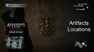 Assassins Creed Unity Dead Kings  Artifacts Locations [upl. by Llenral]