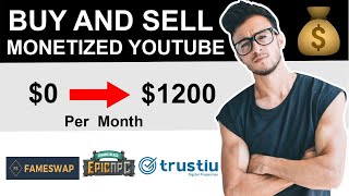 Buy And Sell Monetized YouTube Channels Legal amp Safe [upl. by Leler728]