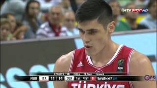 Italy 8789 Turkey EuroBasket 2015  05092015 [upl. by Ani718]