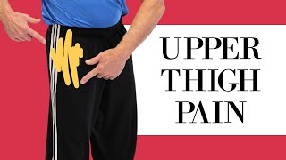 Upper Thigh Leg Pain From Pinched Femoral Nerve or Meralgie Paresthetica SelfTest amp Fix [upl. by Elleina485]