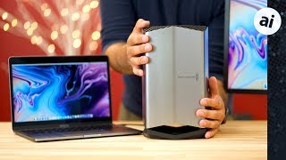 Blackmagic eGPU Handson with 2018 Macbook Pro amp LG 5K [upl. by Ydospahr]