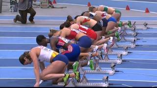 60m Hurdles Women European Athletics Indoor Championships Paris 2011 [upl. by Eugeniusz78]