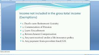 Income Tax Not Applicable on DCRG Leave Encashment Life Insurance Policy GISII JP Tips II [upl. by Eirrak314]