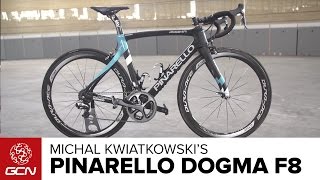 Michal Kwiatkowskis NEW Pinarello Dogma F8 [upl. by Ody]