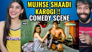 MUJHSE SHAADI KAROGI Comedy Scene REACTION Salman Khan Akshay Kumar Rajpal Yadav Priyanka Chopra [upl. by Killion]