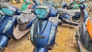 2024 New SUZUKI Access 125  Suzuki access 125 bluetooth connectionMileage price Speed REVIEW 😱 [upl. by Aniraz]